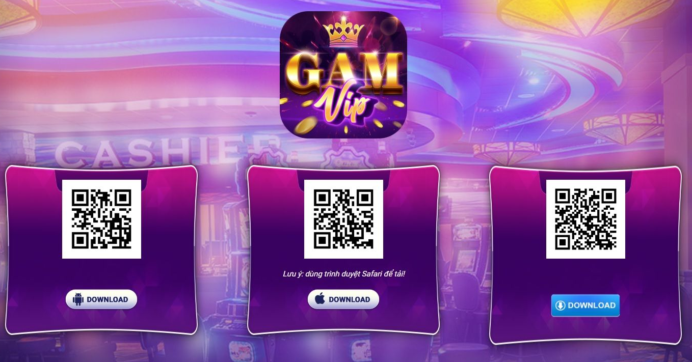 Khám phá cổng game Gamvip